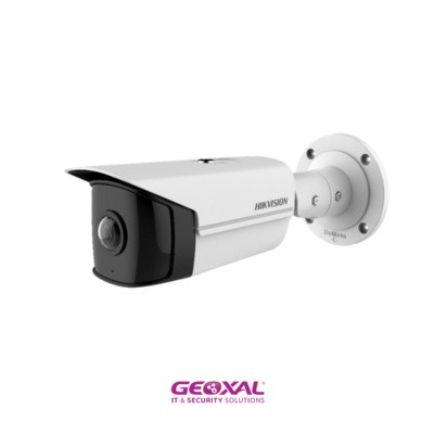 Bullet Grand Angle - Fixe 1.68mm- IR Distance 50m- Metal DC 12V-POE- IP67 Exterieur